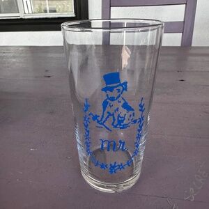 Vintage Mr. Drinking Glass